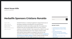 Desktop Screenshot of miamihousewife.org